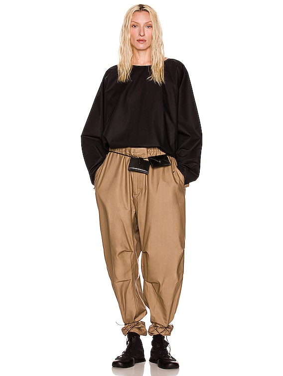 The Row Antica Pant in Taupe FWRD