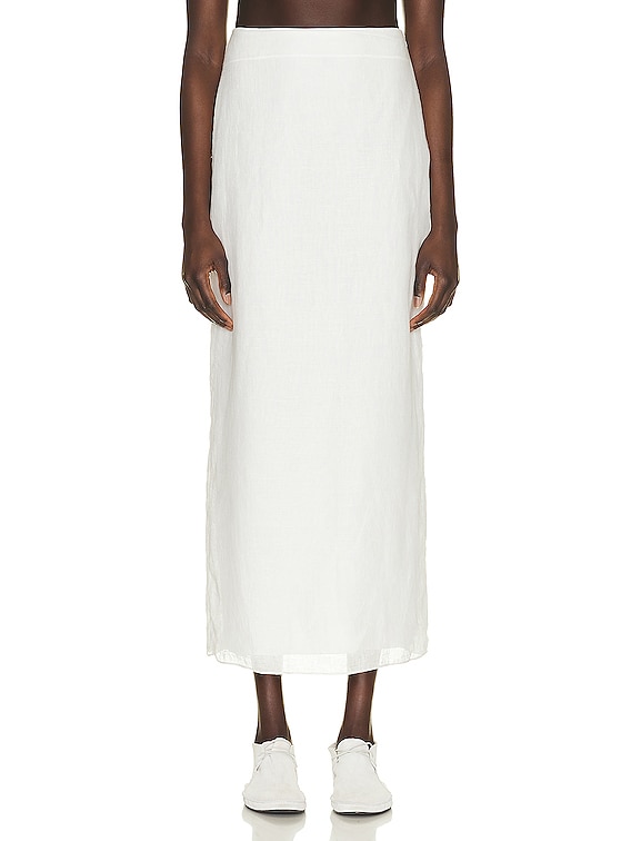 The Row Berth Skirt in Ivory FWRD