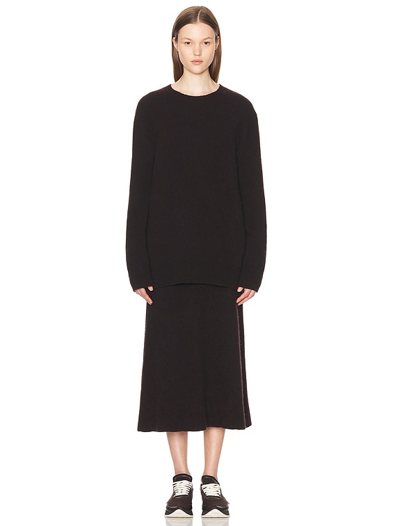 The Row IVAANKA スカート - Dark Brown | FWRD