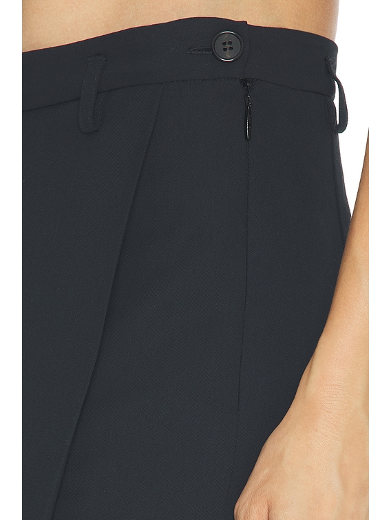 【ROK】 The Row Azarion Skirt in Black | FWRD