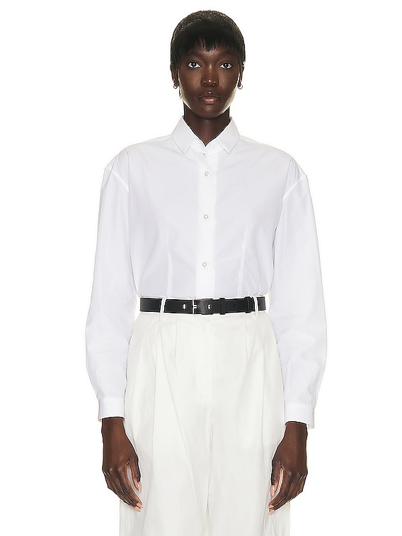 The Row Baltica Shirt in White FWRD