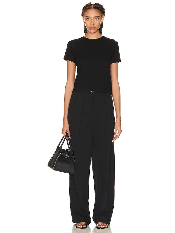The Row Fedras Top in Black | FWRD