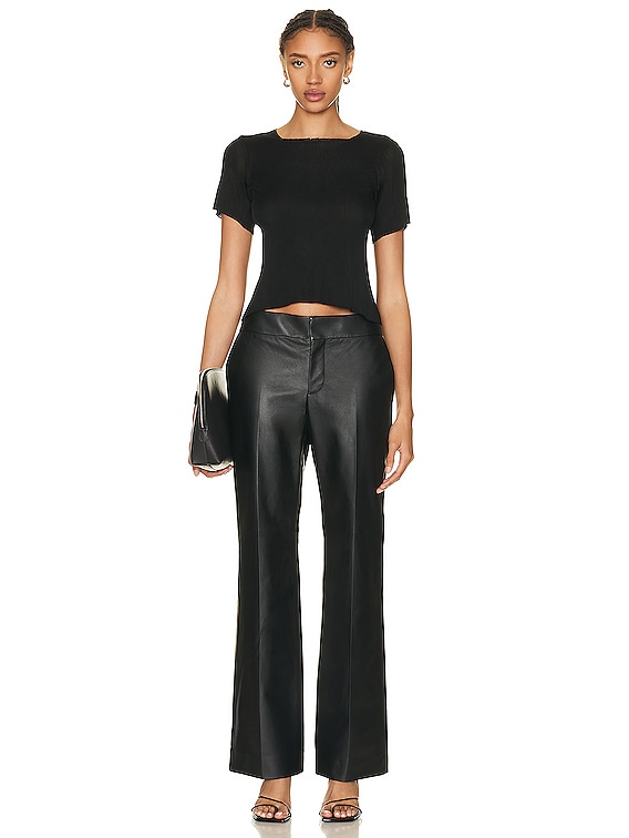 The Row Fuku Top in Black | FWRD