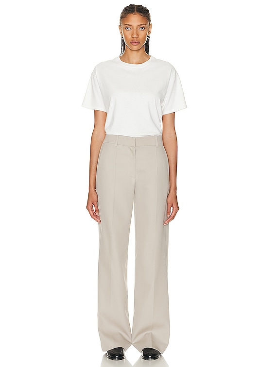 The Row Ashton Top in Off White | FWRD The Row Ashton Top in Off White | FWRD