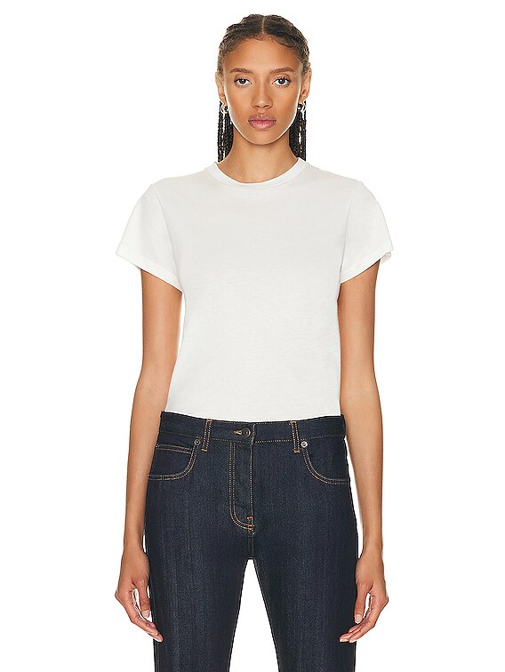 The Row Charo Top in White | FWRD