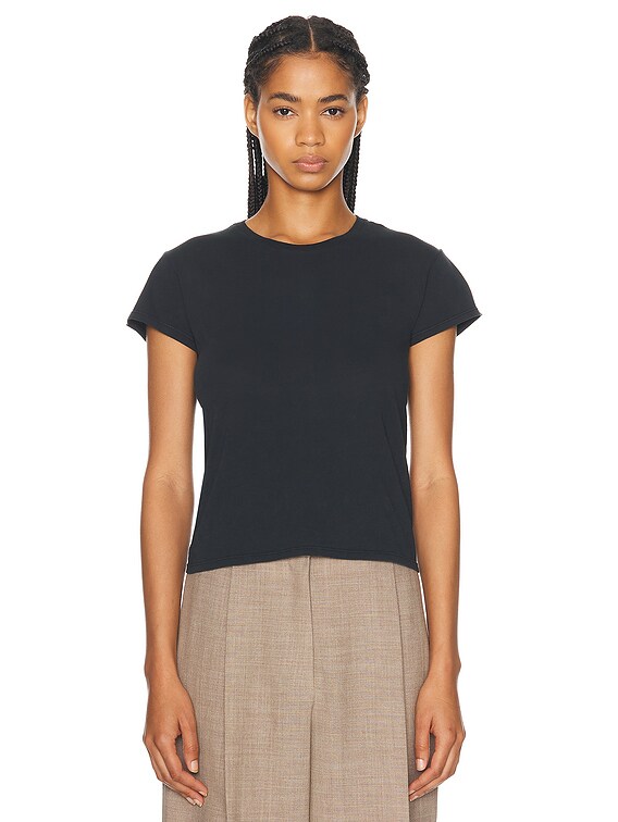 The Row Tori Top in BLACK | FWRD