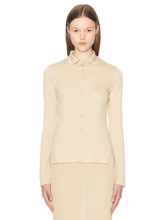 The Row Ikara Top in Champagne | FWRD
