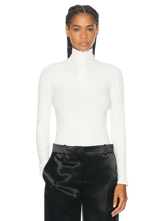 THE ROW 売れ筋商品|||ザロウ ニット&セーター アウター レディース Turtlenecks White Ezio wool and cashmere turtleneck sweater in white - The Row