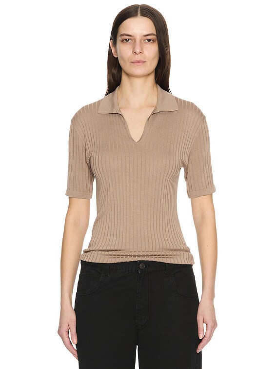 The Row Kaiomi Top in Beige | FWRD