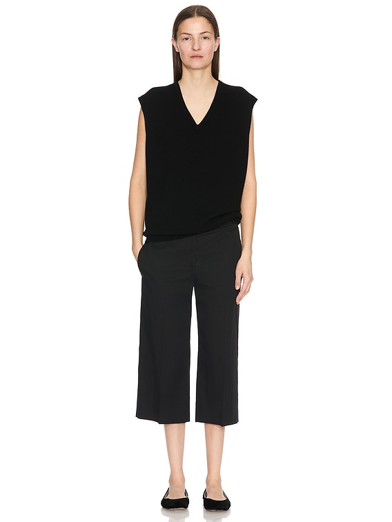 The Row Kossy Top in Black | FWRD