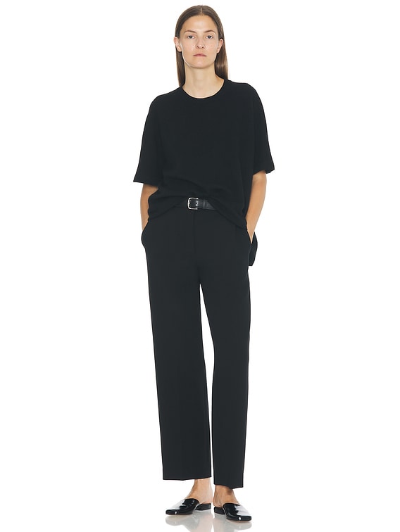 The Row Lynara Top in Black | FWRD