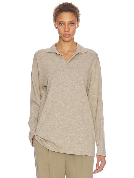 The Row Niosa Top in Coral Cream | FWRD