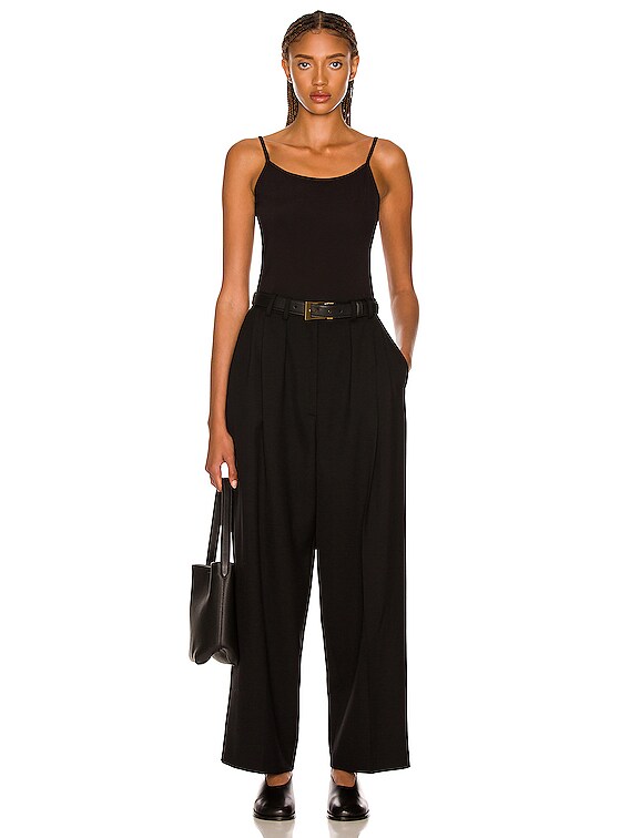 The Row Brixton Top in Black | FWRD