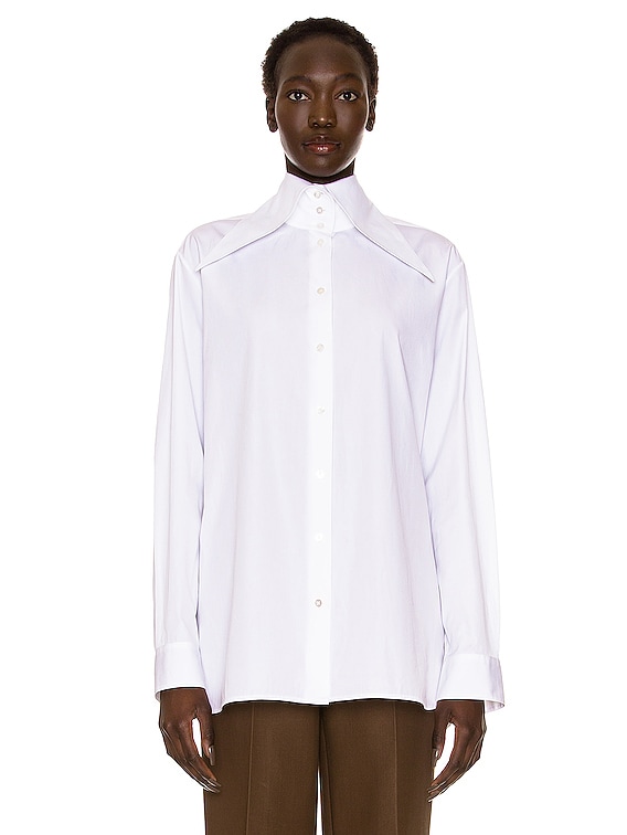 THE ROW ホワイト 長袖 Tシャツ The Row シャツ - White | FWRD