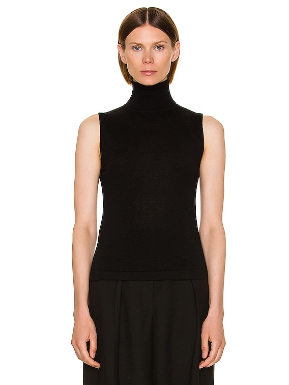 The Row Falun Top in Black | FWRD