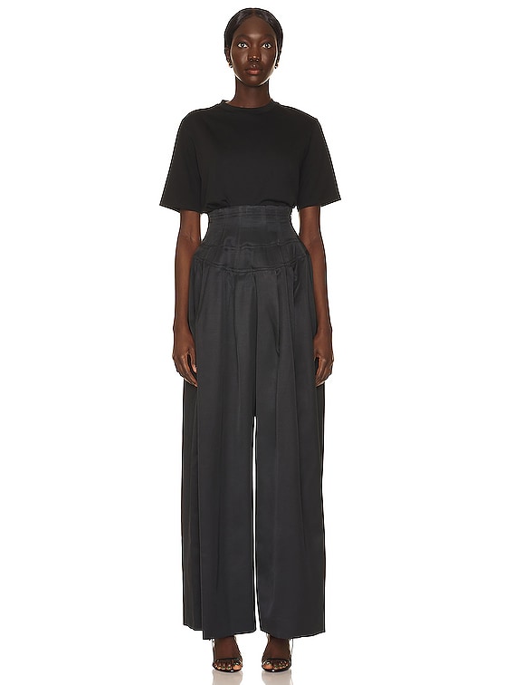 The Row Chiara Top in Black | FWRD