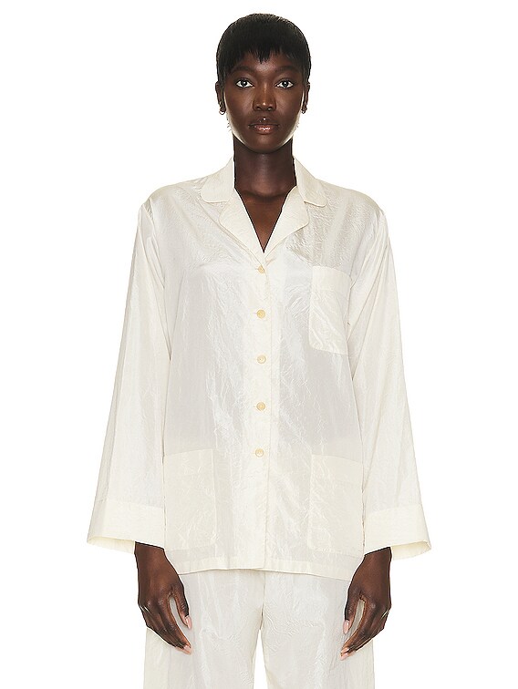 The Row Morpheus Shirt in Off White | FWRD
