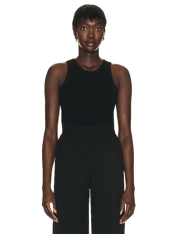The Row Hau Top in Black | FWRD The Row Hau Top in Black | FWRD
