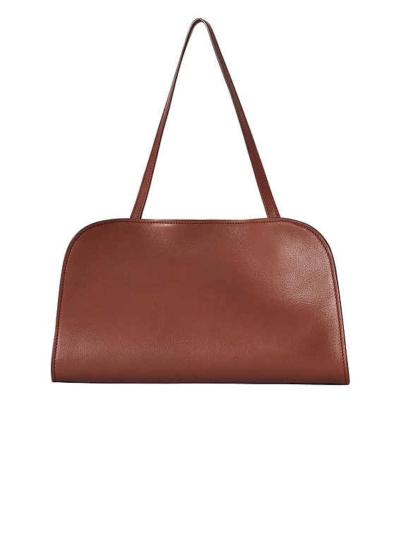 The Row Peggy Clutch in New Burgundy ANS | FWRD