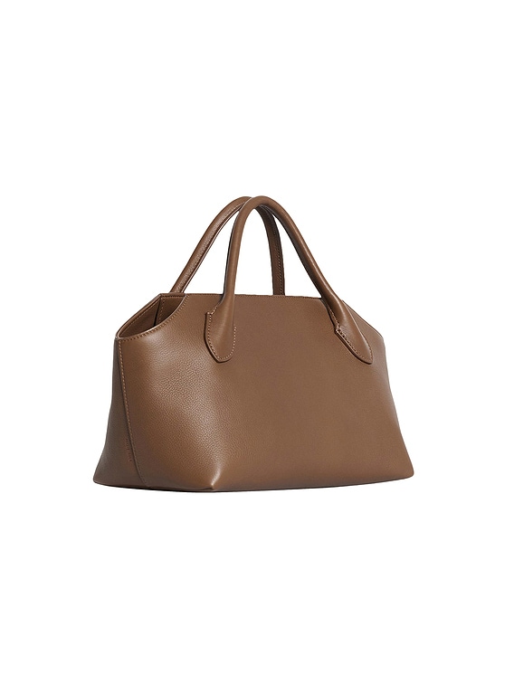 The Row Terrasse Bauletto Bag in Tawny Brown ANS | FWRD