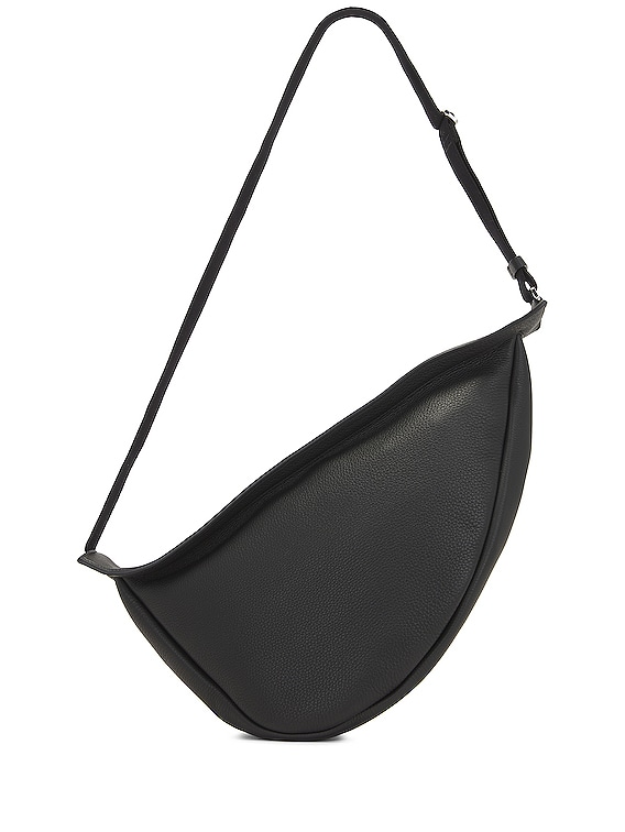 REVIEW - The Row small leather and large nylon Banana bag review. Price,  size, how to style. 