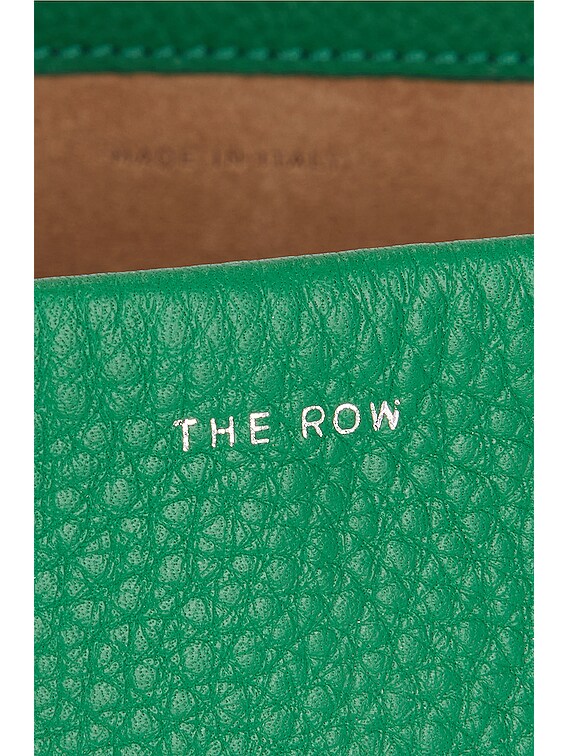 The Row Large Suede Park Tote Bag in Green