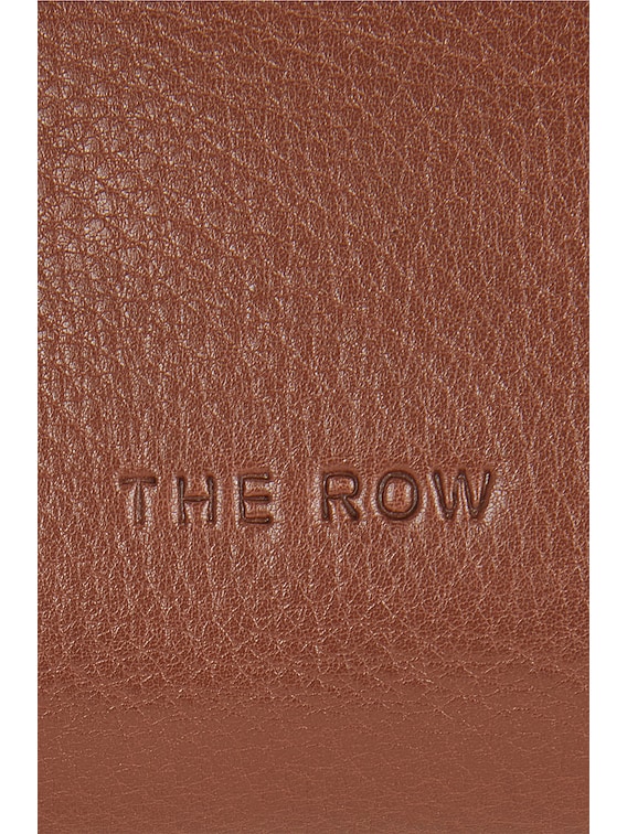 バッグ THE ROW Owen Pouch Grain Leather black The Row - Owen leather pouch The Row