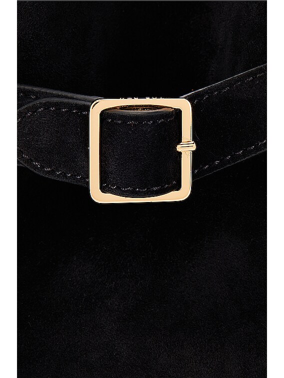 The Row Soft Margaux 10 Bag in Black in Black PLD | FWRD The Row Soft Margaux 10 Bag in Black in Black PLD | FWRD