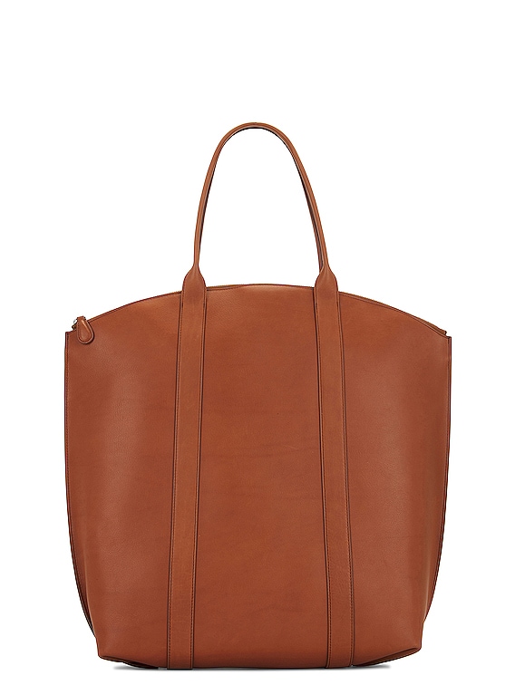 The Row Dante Tote in Dark Cuir | FWRD