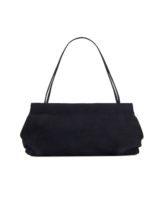 The Row Abby Shoulder Bag in Dark Navy PLD FWRD