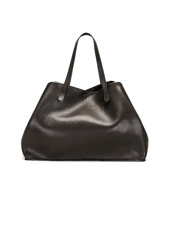 The Row XL Idaho Tote Bag in Black SHG | FWRD