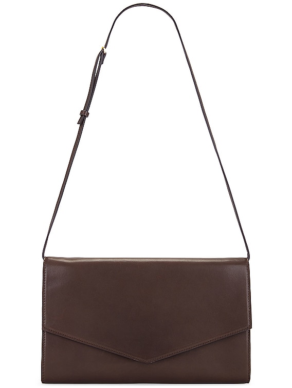 The Row Large Envelope Bag in Dark Khaki SHG FWRD