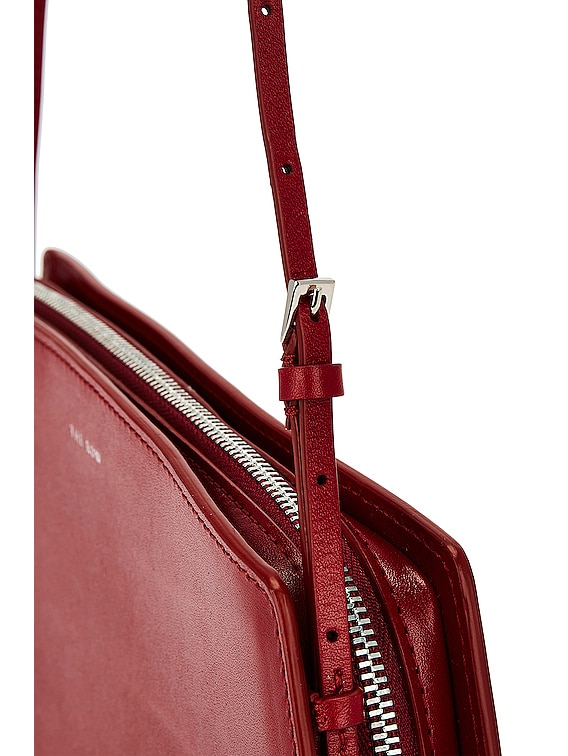 The Row Dalia Baguette Bag in Ribes PLD FWRD