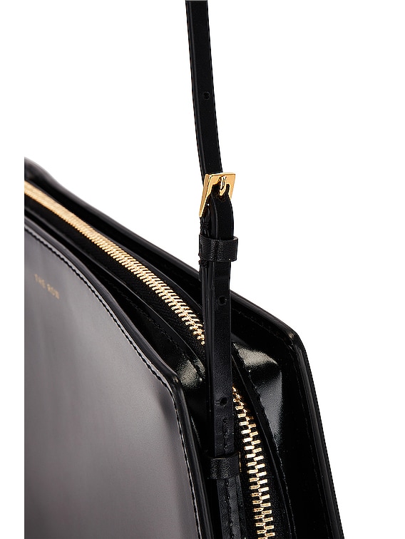 The Row Dalia Baguette Bag in Black SHG FWRD