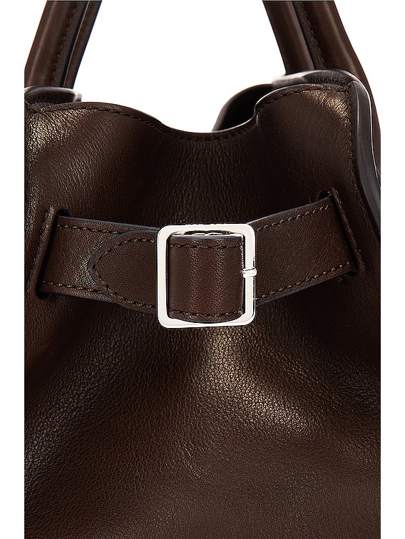 The Row - Soft Margaux 10 Bag in Leather - Muschio - One Size