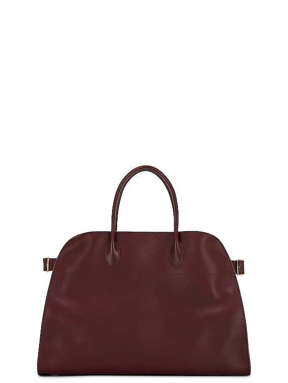 ca.vino_bianco 様◯THE ROW ザロウ The Row Soft Margaux 17 Bag in Burgundy Shg | FWRD