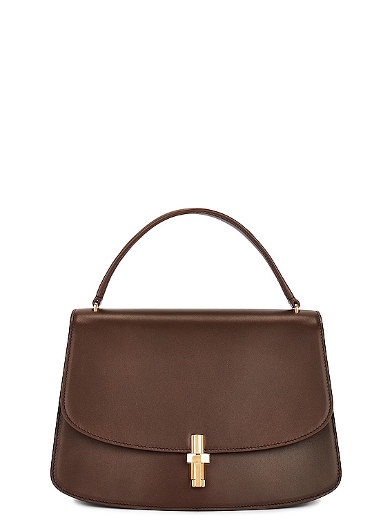 The Row Sofia Leather Shoulder Bag