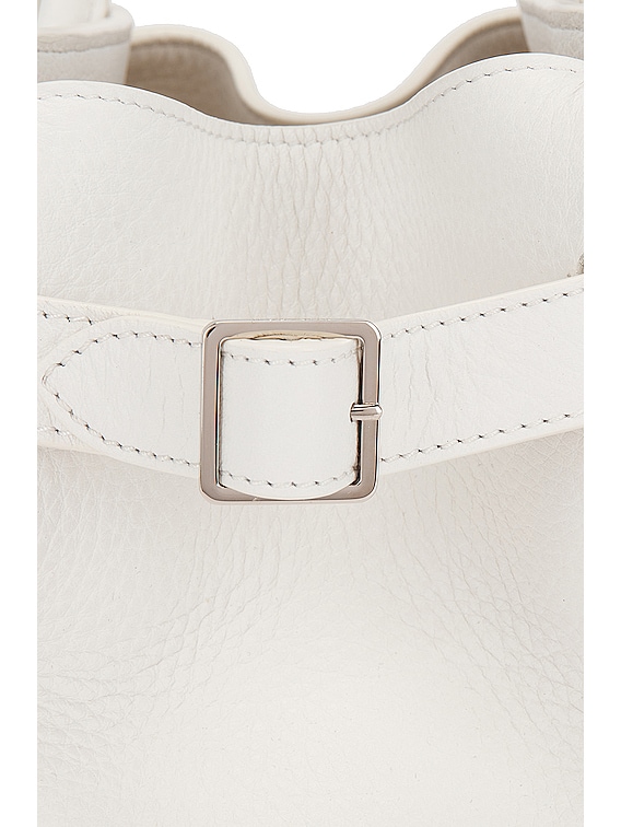 The Row Soft Margaux 10 Bag in White Pld | FWRD