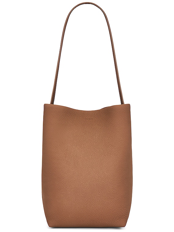 The Row Medium North South Park Tote Bag in Taupe PLD