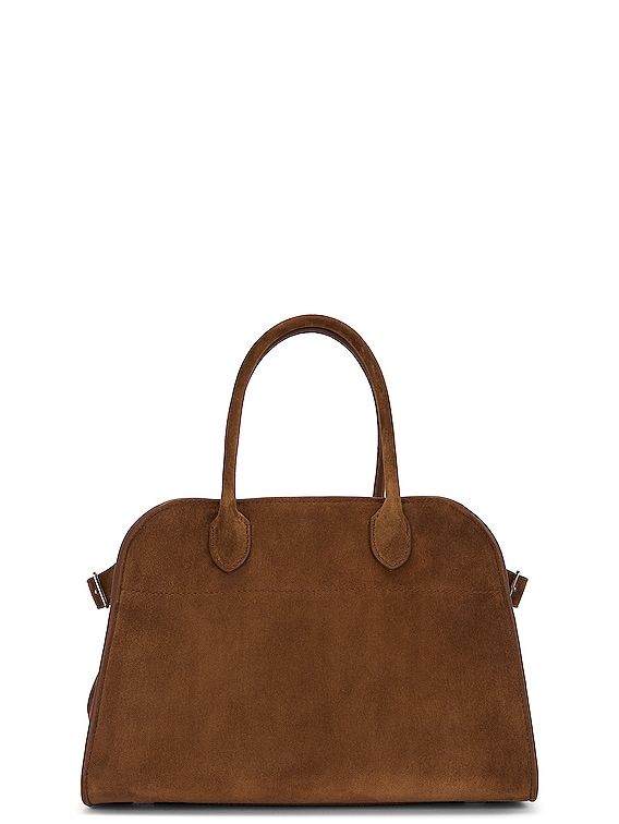 The Row Soft Margaux 10 Bag in Desert PLD | FWRD