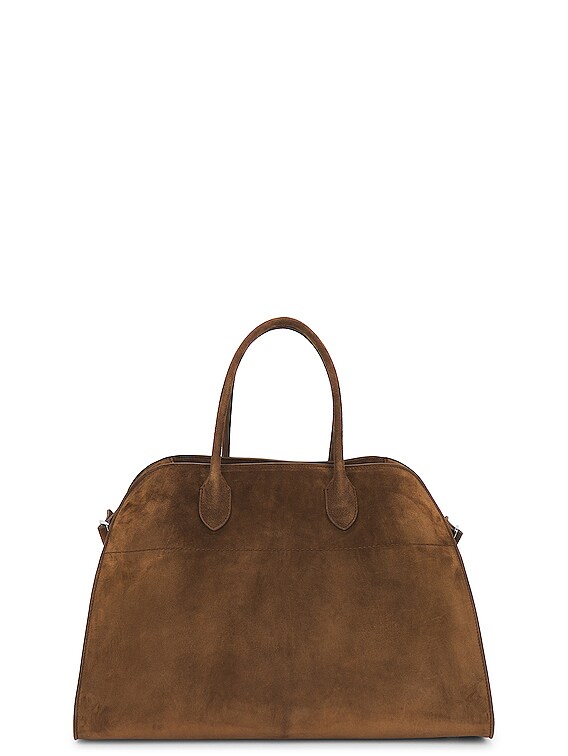 THE ROW Soft Margaux 15 バッグ Soft Margaux 15 Bag Beige in Leather – The Row