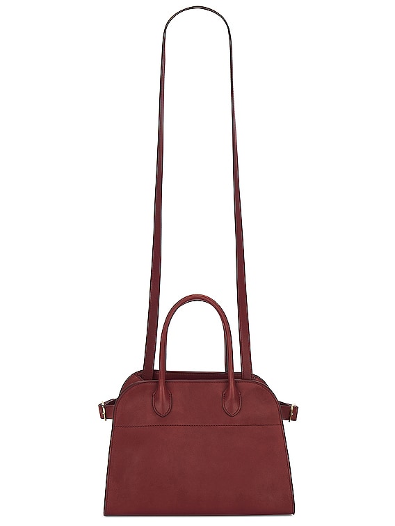 The Row Soft Margaux 10 Bag in Cognac SHG FWRD