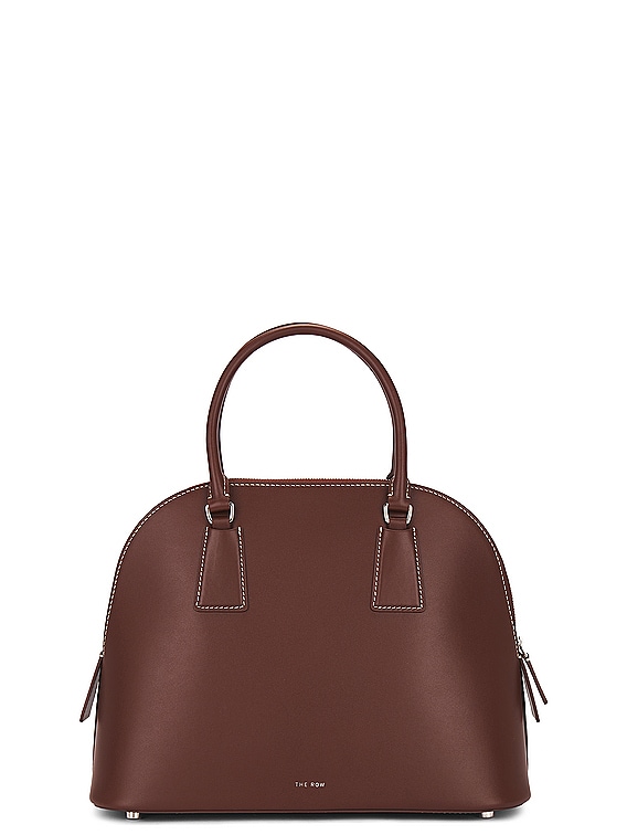 The Row Nina Top Handle Bag in Cherry Wood PLD | FWRD