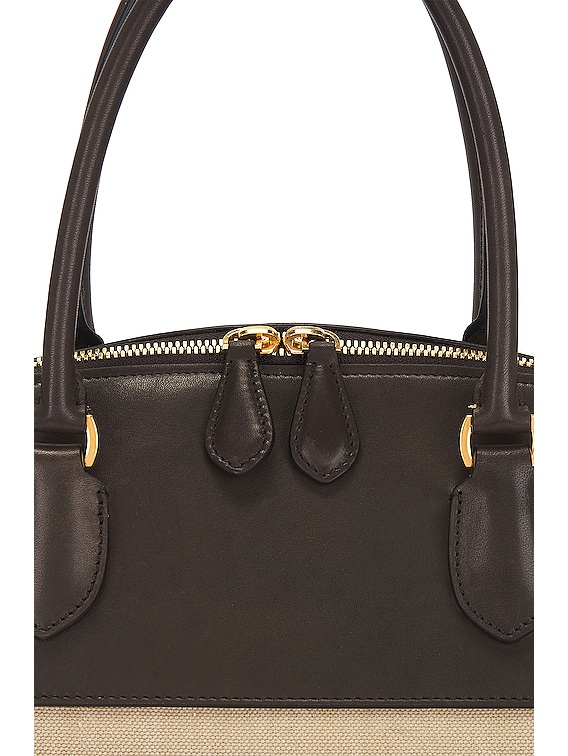 The Row George Bag in Beige & Brown | FWRD