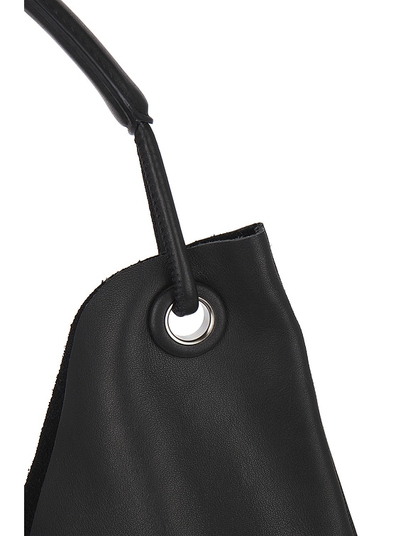 The Row Bindle 3 leather tote bag - Black