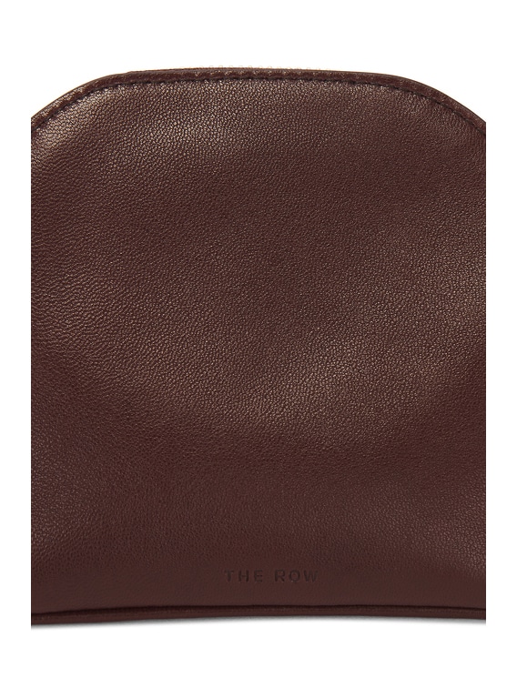 The Row Circle Pouch 2 in Burgundy | FWRD