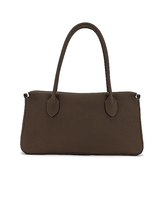 The Row East West Top Handle Bag in Elephant