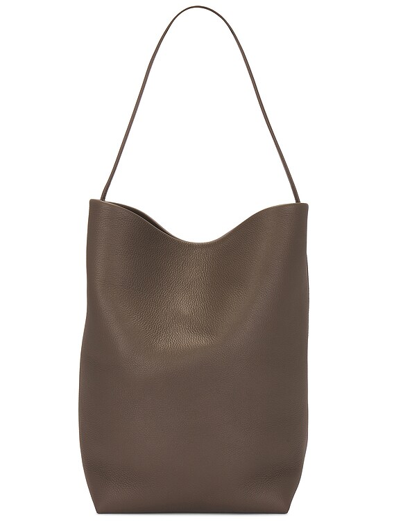 The Row Large N/S Park Tote Lux Grain Bag in Elephant | FWRD