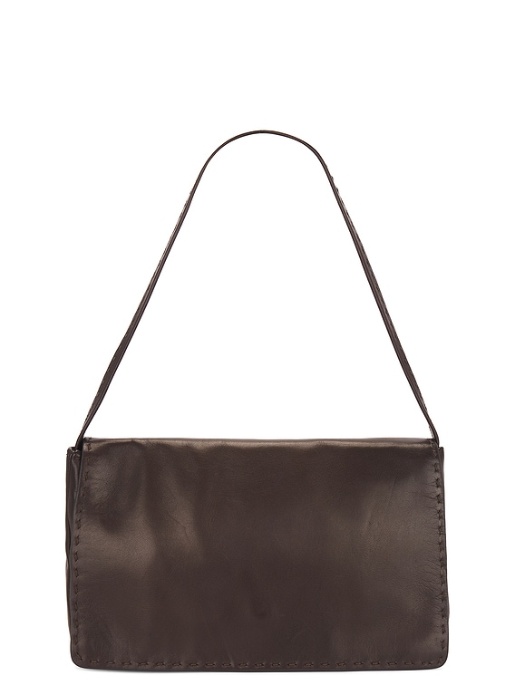 ■Rest & Recreation■ PADDING SHOULDER BAG BROWN RR243AC011 Leather Shoulder Bag | Banana Republic Factory