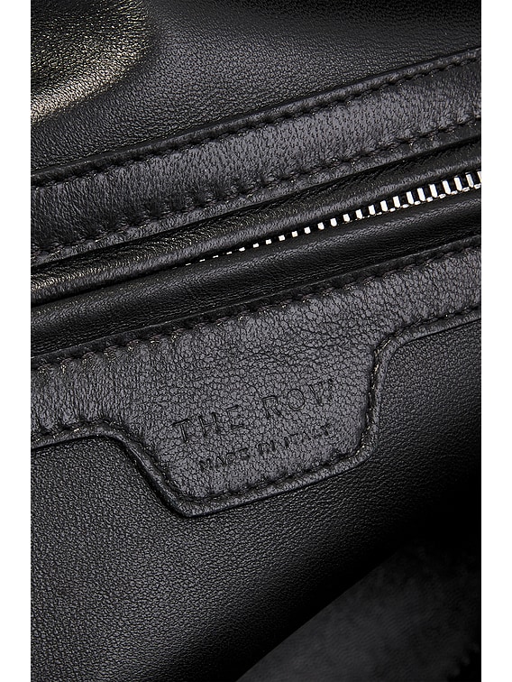 The Row Terrasse Pouch in Black PLD | FWRD
